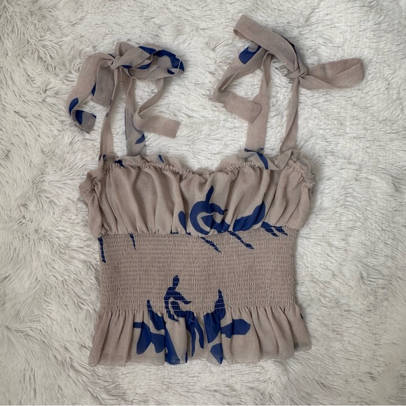 Wilfred (Aritzia) Smocked Tank - Picture 1 of 3